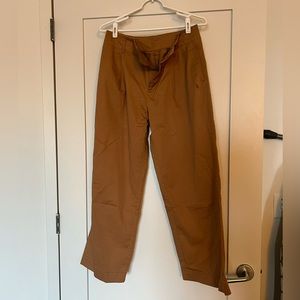 Uniqlo Brown Wide Leg Pants